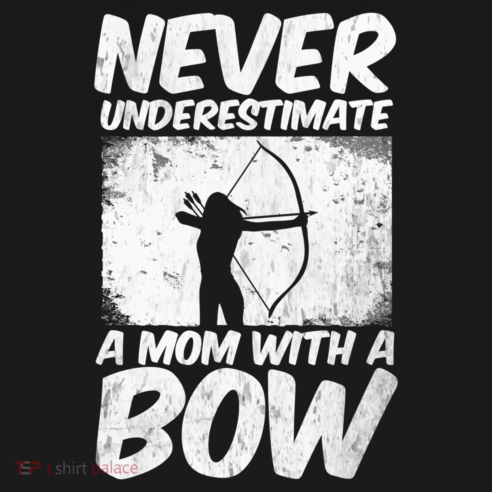 Never Underestimate A Mom With A Bowhunting Arrows Archery Gift Bucket Hat