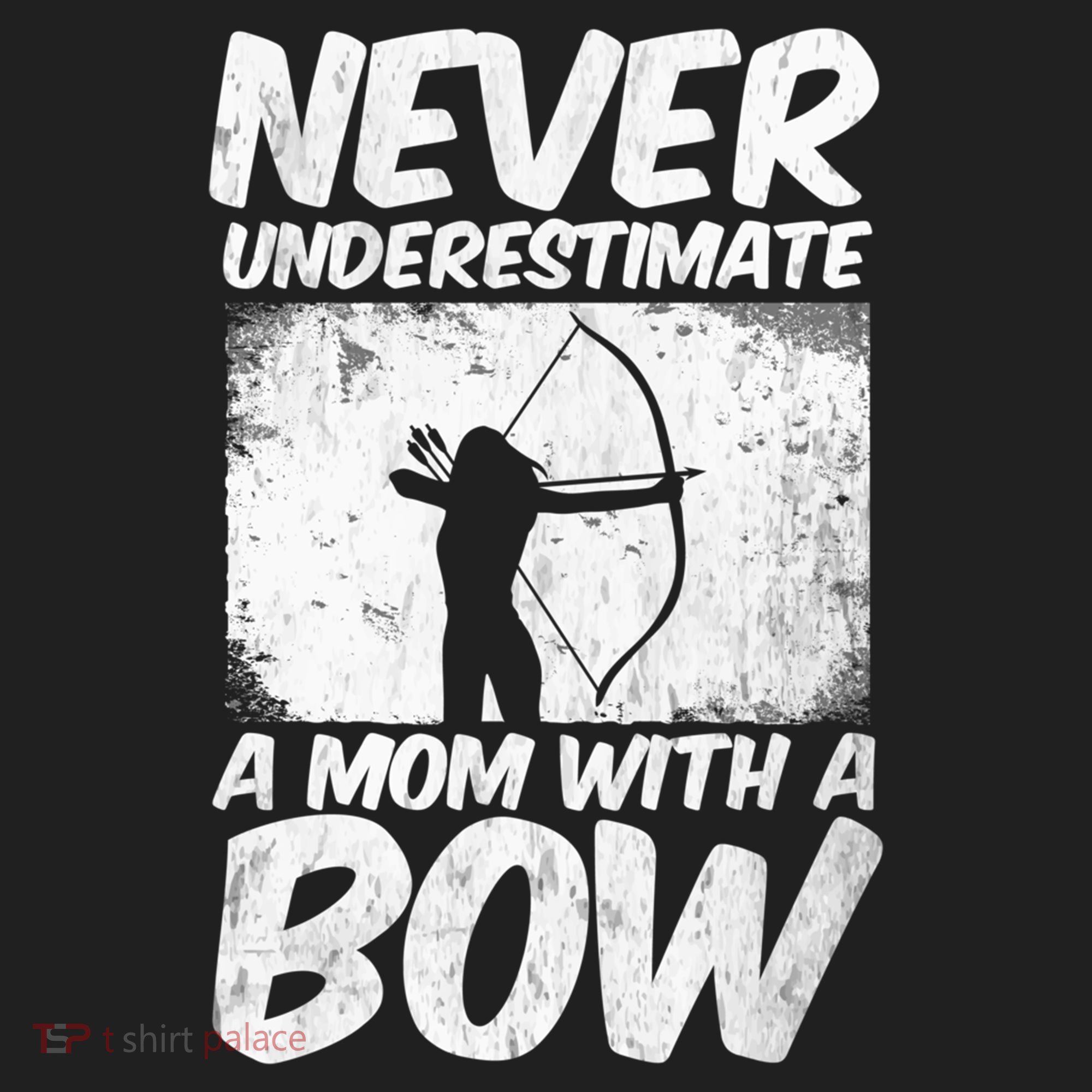 Never Underestimate A Mom With A Bowhunting Arrows Archery Gift Beanie