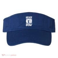 Never Underestimate A Mom With A Bowhunting Arrows Archery Gift Visor thumb 0
