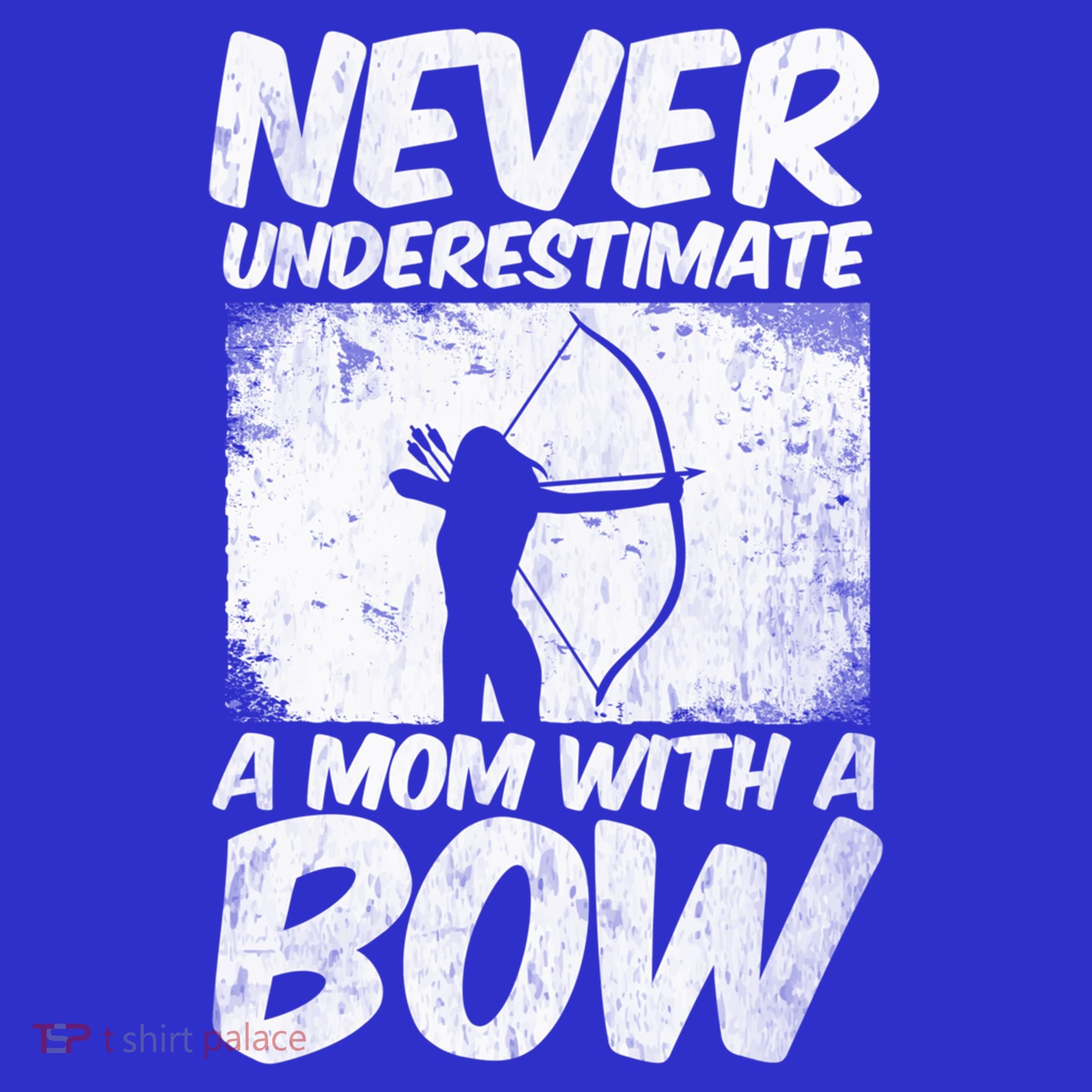 Never Underestimate A Mom With A Bowhunting Arrows Archery Gift Visor