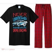 Never Underestimate An Old Man Who Loves Drag Racing Pajama Set thumb 0