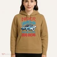 Never Underestimate An Old Man Who Loves Drag Racing Hoodie thumb 5