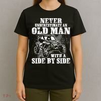 Never Underestimate An Old Man With A Side By Side SXS UTV T-Shirt thumb 4