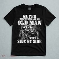 Never Underestimate An Old Man With A Side By Side SXS UTV T-Shirt thumb 5