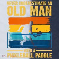Never Underestimate An Old Man With A Pickleball Paddle Sport-Tek Competitor United Soccer Jersey thumb 4
