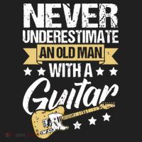 Never Underestimate An Old Man With A Guitar Guitar Tumbler thumb 3