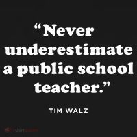 Never Underestimate A Public School Teacher Coach Quote Women's Hoodie thumb 2