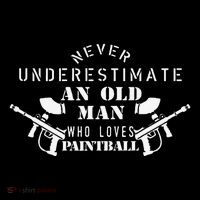 Never Underestimate An Old Man Who Loves Paintball Coffee Mug thumb 5