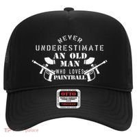 Never Underestimate An Old Man Who Loves Paintball Hat thumb 0