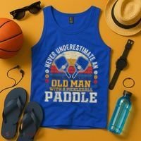 Never Underestimate An Old Man With A Pickleball Tank Top thumb 4