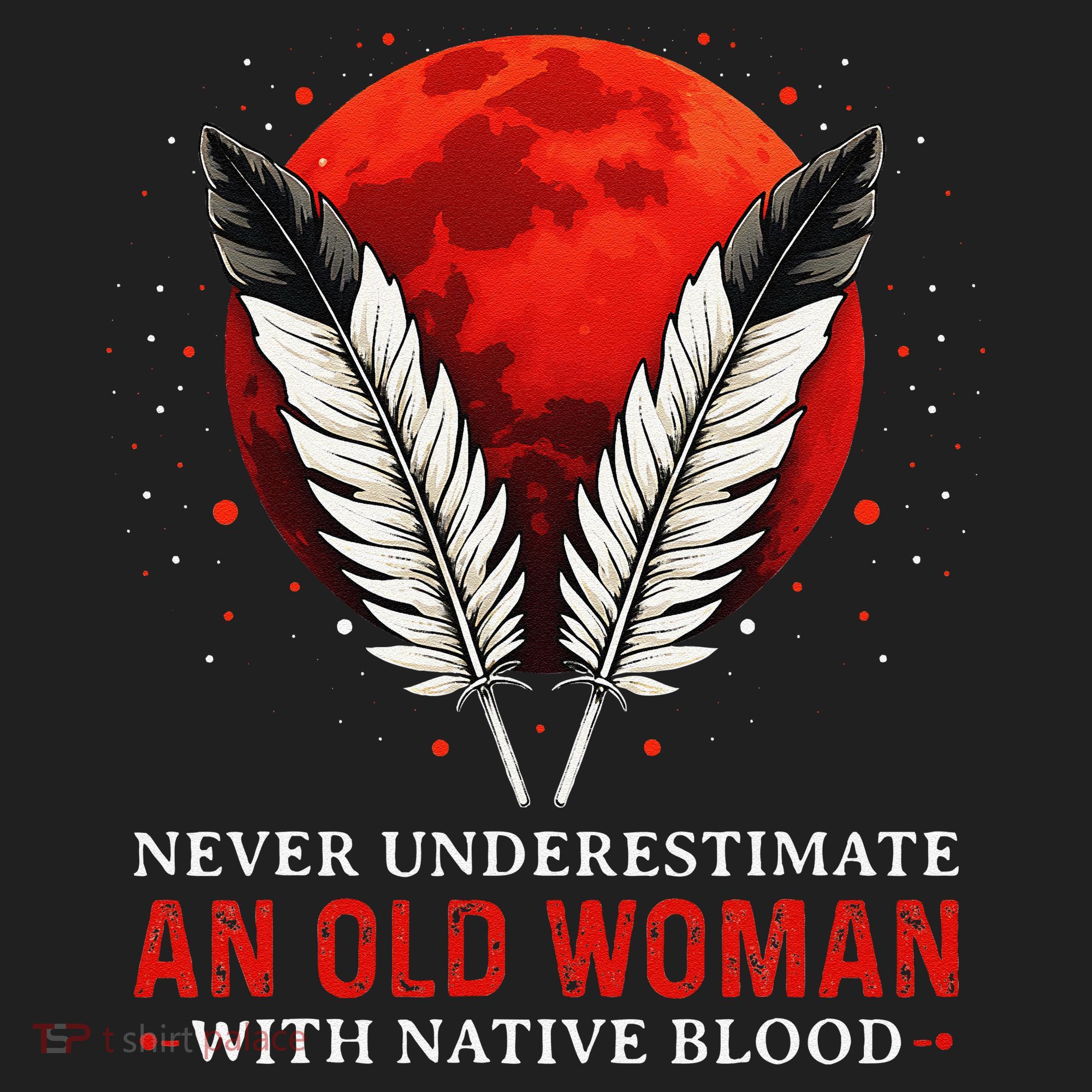 Never Underestimate An Old Woman With Native Blood American Beanie