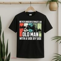 Never Underestimate An Old Man With A Side By Side UTV T-Shirt thumb 2
