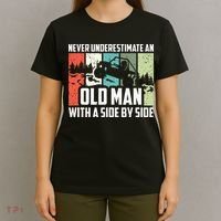 Never Underestimate An Old Man With A Side By Side UTV T-Shirt thumb 4