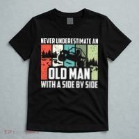Never Underestimate An Old Man With A Side By Side UTV T-Shirt thumb 5