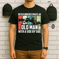 Never Underestimate An Old Man With A Side By Side UTV T-Shirt thumb 6