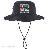 Never Underestimate An Old Man With A Side By Side UTV Bucket Hat thumb 0