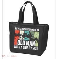 Never Underestimate An Old Man With A Side By Side UTV Tote Bag thumb 3