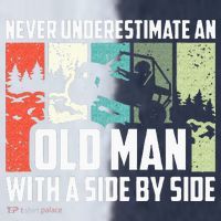 Never Underestimate An Old Man With A Side By Side UTV Soccer Jersey thumb 4
