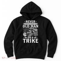 Never Underestimate An Old Man On A Trike Trike Triker Hoodie thumb 0