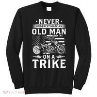 Never Underestimate An Old Man On A Trike Trike Triker Sweatshirt thumb 0