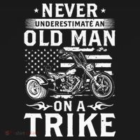 Never Underestimate An Old Man On A Trike Trike Triker Women's Hoodie thumb 2