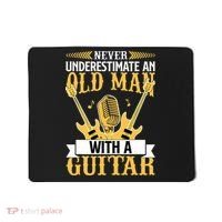 Never Underestimate An Old Man With A Guitar Guitarist  Mousepad thumb 0