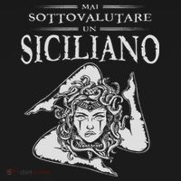 Never Underestimate A Sicilian Trinacria Sicilia Heraldik Long Sleeve Shirt thumb 2