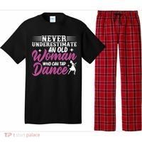 Never Underestimate An Old Who Can Tap Dance Dancer Great Gift Pajama Set thumb 0