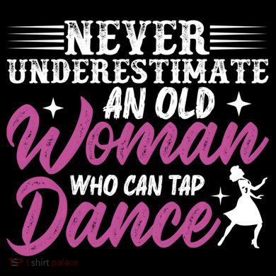 Never Underestimate An Old Who Can Tap Dance Dancer Great Gift Kids Colorblock Raglan Jersey