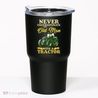 Never Underestimate An Old Man With A Tractor Farmer Tumbler thumb 0