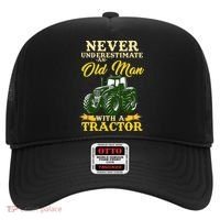Never Underestimate An Old Man With A Tractor Farmer Hat thumb 0