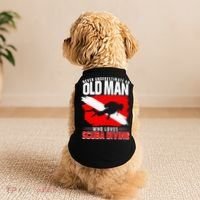 Never Underestimate An Old Man Diver Gift Scuba Diving Doggie Tank thumb 2