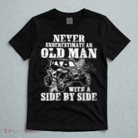 Never Underestimate An Old Man With A Side By Side UTV T-Shirt thumb 5