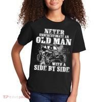Never Underestimate An Old Man With A Side By Side UTV Kids T-Shirt thumb 2