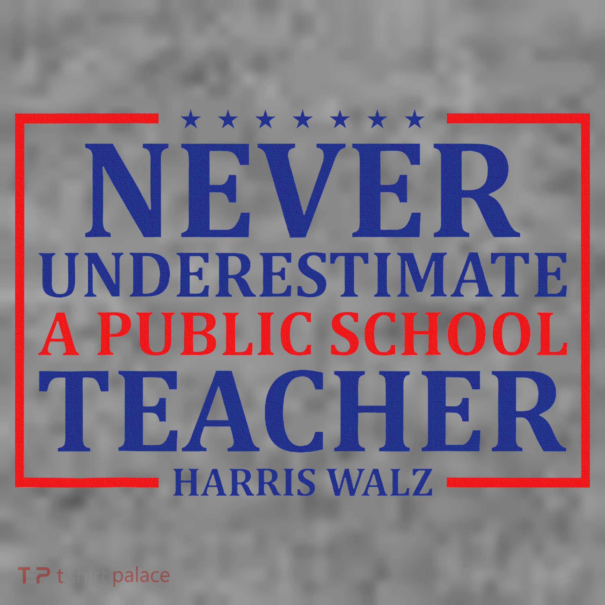 Never Underestimate A Public School Teacher Harris Waltz Toddler Hoodie