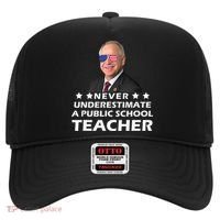 Never Underestimate A Public School Teacher Tim Walz 2024 Hat thumb 0