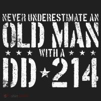 Never Underestimate An Old Man With A Dd214 Alumni Beanie thumb 2