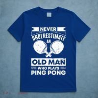 Never Underestimate An Old Funny Ping Pong Dad Joke Gift T-Shirt thumb 5