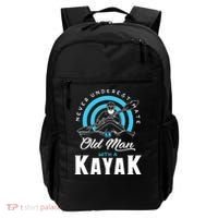 Never Underestimate An Old Man With A Kayak Backpack thumb 0