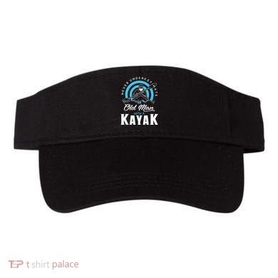 Never Underestimate An Old Man With A Kayak Visor
