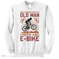 Never Underestimate An Old Man With An E Bike Sweatshirt thumb 0