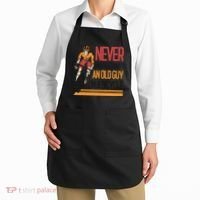 Never Underestimate An Old Guy On A Bicycle Funny Cycling Apron thumb 2