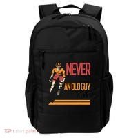 Never Underestimate An Old Guy On A Bicycle Funny Cycling Backpack thumb 0