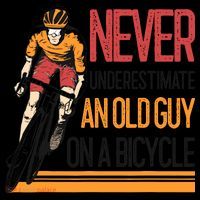 Never Underestimate An Old Guy On A Bicycle Funny Cycling Coffee Mug thumb 5