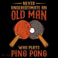 Never Underestimate An Old Man Who Plays Ping Pong Sport Coffee Mug thumb 5