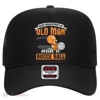 Never Underestimate An Old Man With A Bocce Ball Hat thumb 0