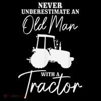 Never Underestimate An Old Man With A Tractor Funny Farmer Coffee Mug thumb 5