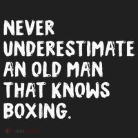 Never Underestimate An Old Man That Knows Boxing Hat thumb 2