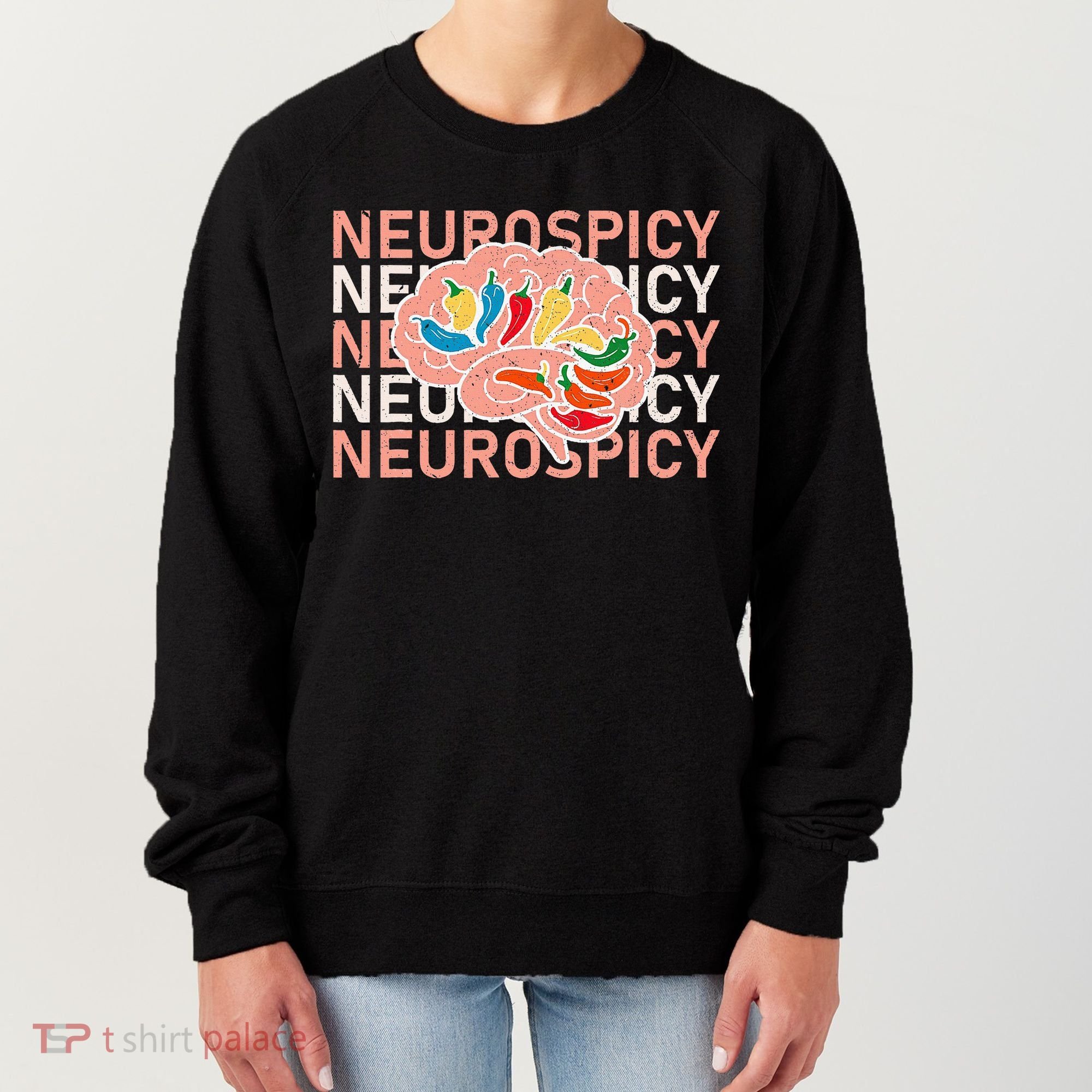 Neurospicy Universe Adhd Autism Awareness And Acceptance Women's Sweatshirt