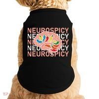 Neurospicy Universe Adhd Autism Awareness And Acceptance Doggie Tank thumb 0